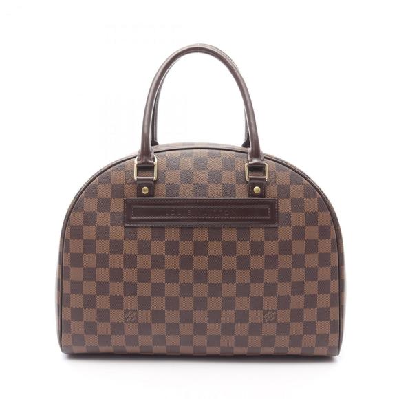LOUIS VUITTON Brown Damier Leather Bag - Picture 1 of 10